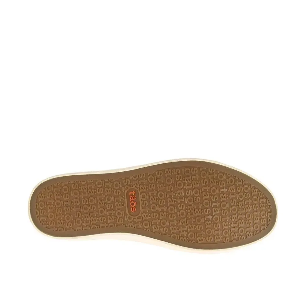 TAOS FOOTWEAR MEN'S STARSKY TAN DISTRESSED SNEAKER 10 M